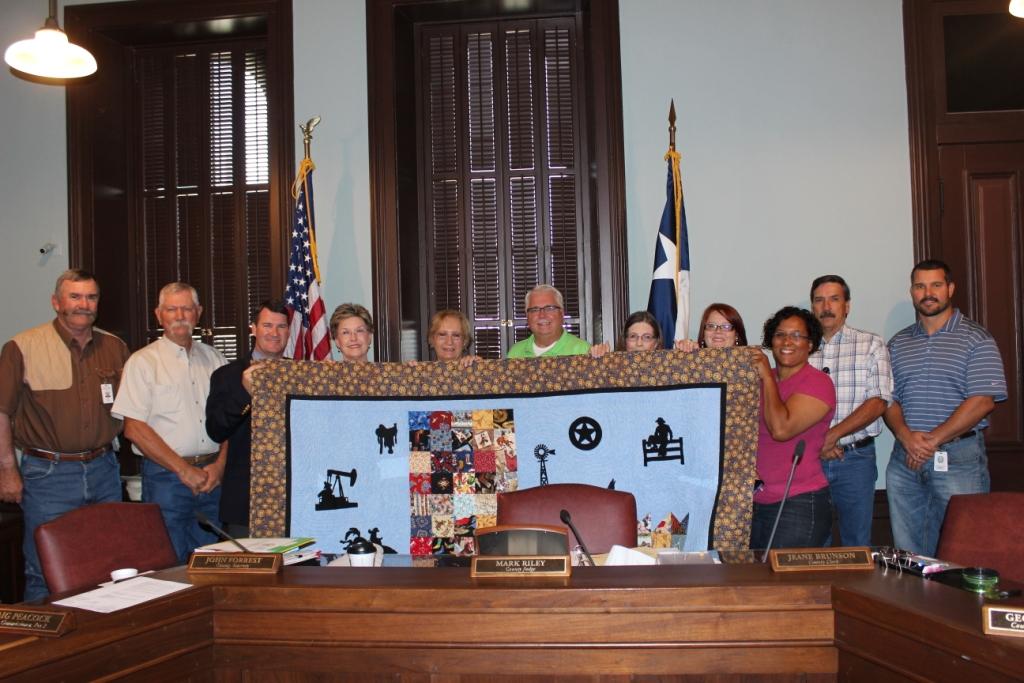 Parker County Commissioners Court proclaim Sept. 22, 2014 as Quilters Week in Parker County.